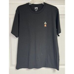 Uniqlo UT x Disney Mickey Mouse Gray T-Shirt Size Large S. Harrington STAINS